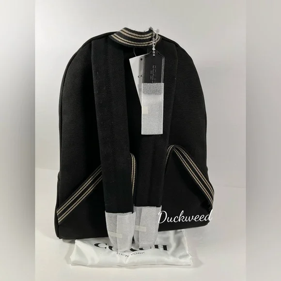 COACH Cargo Canvas Backpack ~NWT~ CAM76 Black - Picture 3 of 8